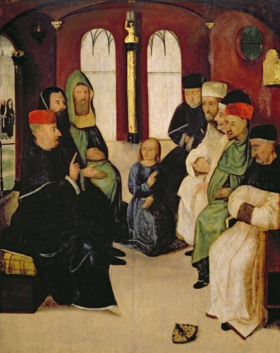 Christus unter den Doktoren von Master M S